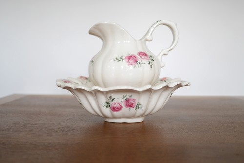 Antique large jug - antique, bowl