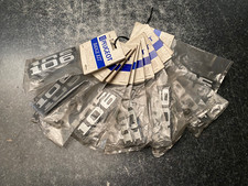 Genuine OE Peugeot 106 Mudflap Badge KIT (Pair of badges) 106 Emblem - 9648.1H