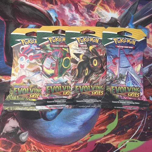Pokemon evolving skies sleeved - evolving,