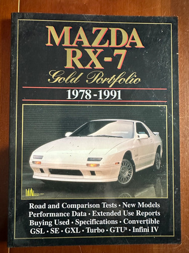 Mazda rx7 gold portfolio - rx7,