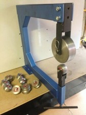 ENGLISH WHEEL WITH ANVILS ROLLERS WHEELING METAL WORKING MACHINE