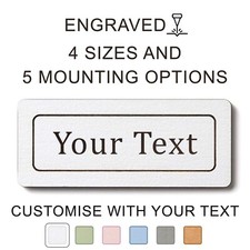 Personalised Wooden Sign |