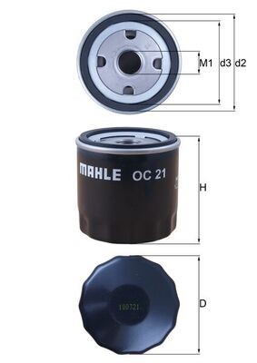 Knecht oil filter for - oc,