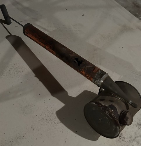Very old vintage metal - old,