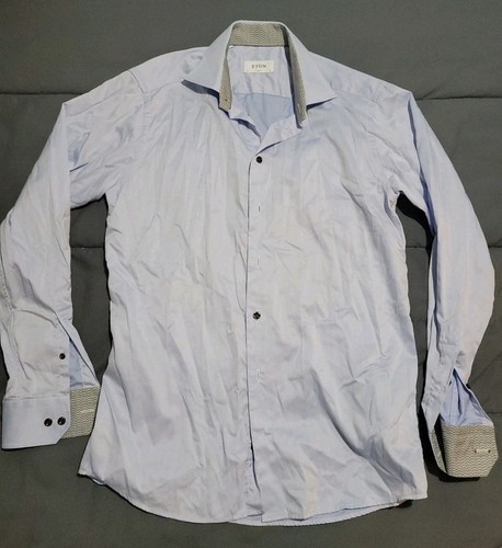 Eton shirt mens long - mens,