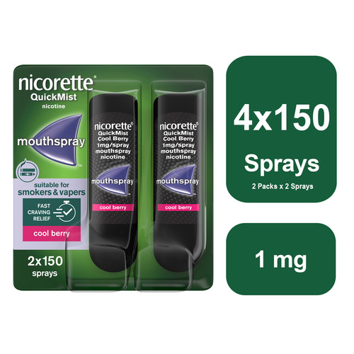 Nicorette quickmist cool - x,