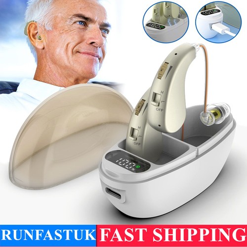 Pair rechargeable hearing aids - rechargeable,