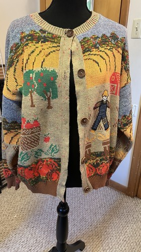 Vtg sweater loft ny - sweater,