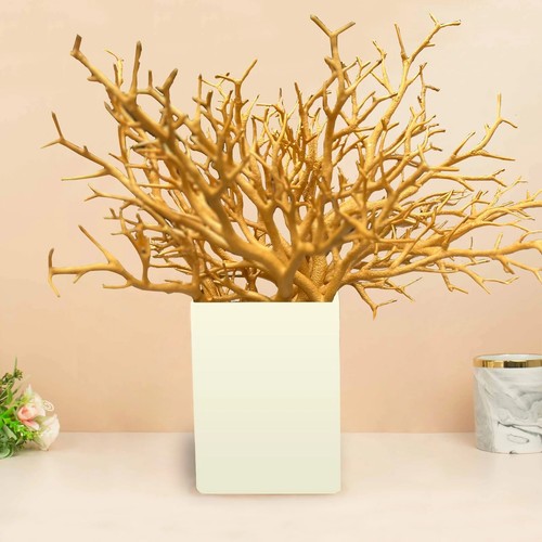 Gold plastic artificial - 10,