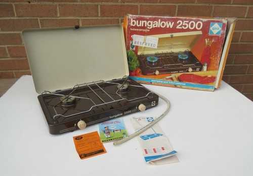 Vintage camping gaz bungalow - camping,