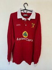 NORWICH CITY 2003/2005 FOOTBALL LONG SLEEVE LOTUS CAR SHIRT JERSEY SIZE L ADULT