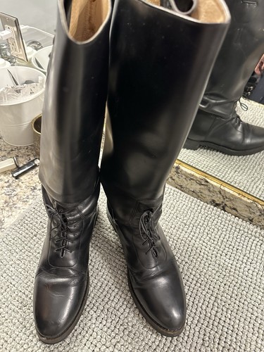 Police patrol boots size 5e - police,