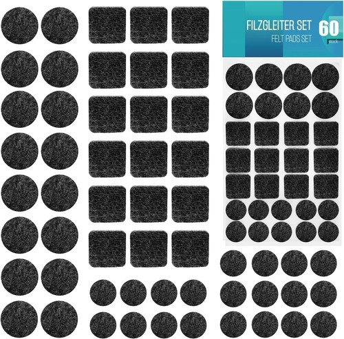 60pcs self adhesive - 60pcs, felt