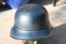 WW2 German Luftschutz Gladiator Helmet late production 1943, well stamped