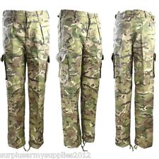 BOYS CAMOUFLAGE ARMY TROUSERS