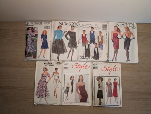 Bundle sewing patterns ladies - sewing,