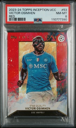 Topps inception victor osimhen - inception,