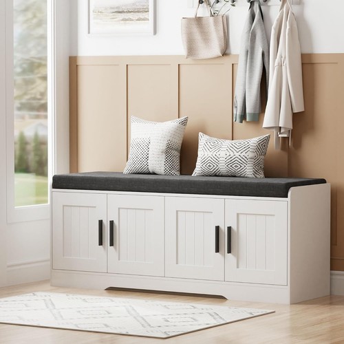 Tier storage bench shoe - 2-tier,