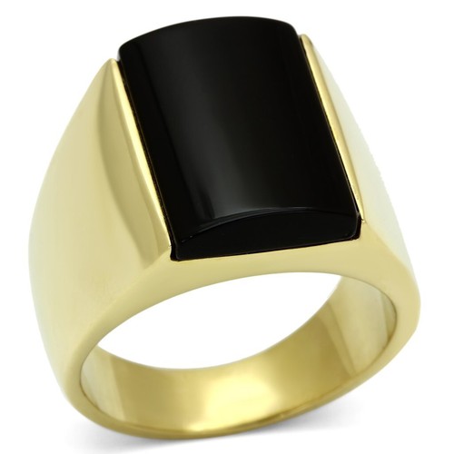 Mens gold onyx - , 18kt