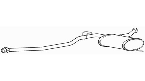 Quality centre exhaust middle - quality,