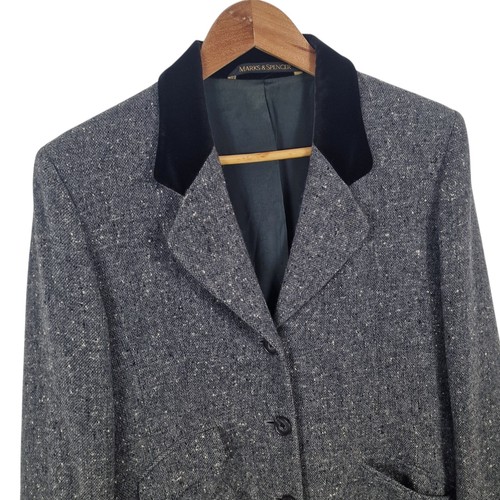Vintage tweed blazer uk 12 - vintage,