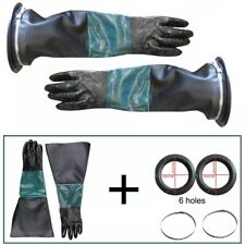 Gloves and Glove holder for Blast Cabinet Home Made Sand Blast Cabinet Gauntlets