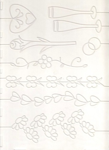 Embossing board wedding - embossing, board,