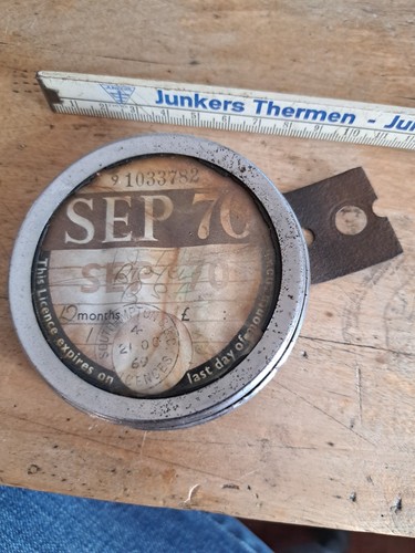 Tax disk badge - 3.1,