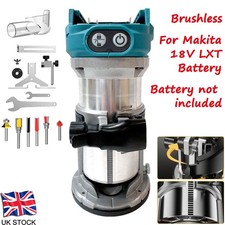 For Makita 18V Battery 6 Speeds Cordless Brushless Wood Trimmer Compact Router