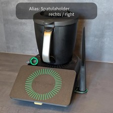 Sliding Board with Weighing and Scraper Holder for Thermomix TM7 Stable Fit