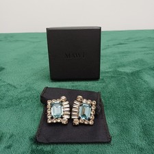 Mawi London Clip On Earrings, New Without Tag