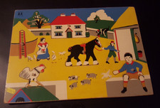 Abbatt Toys wood tray puzzle