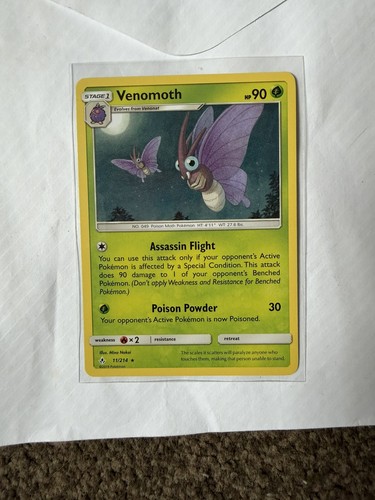 Pokemon venomoth 214 - venomoth,