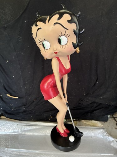 Betty boop large golfer - boop, in