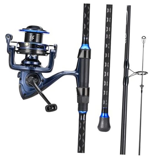 Surf fishing rod and reel - surf,