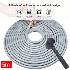 5M Car Door Boot Edge Protector Strip Trim Rubber U Shape Guard Seal With Hammer