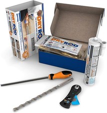 Dryrod Damp Proofing Rods DPC Kit – Rising Damp Wall Treatment, BBA Approved