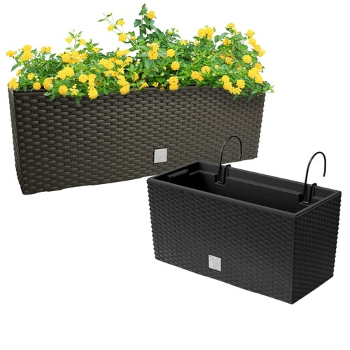 Rectangle hanging flowerpot - hanging,