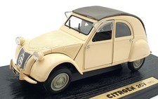 Maisto 1/18 Scale Diecast 31834 - Citroen 2CV 1952 - Cream/Grey