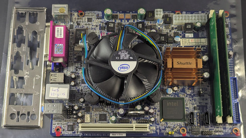 Shuttle k45 motherboard fm10 - shuttle,