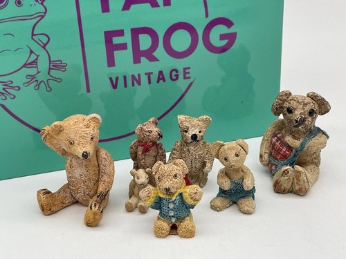 Vintage colour box - vintage, teddy