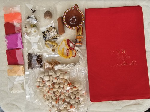 Ganesha pooja samagri - pooja,