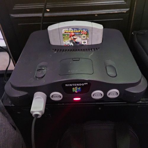 Nintendo black console - nintendo,