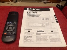 Exceptionally rare Denon