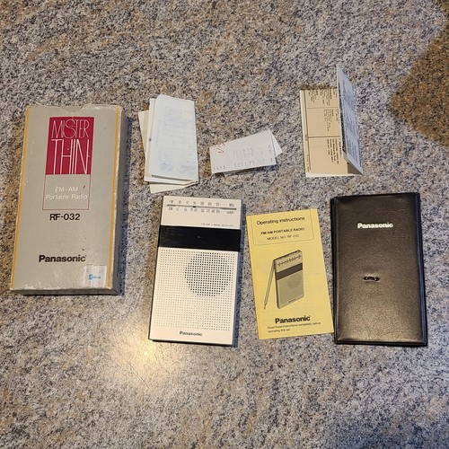Vintage panasonic radio 032 - panasonic, rf-032