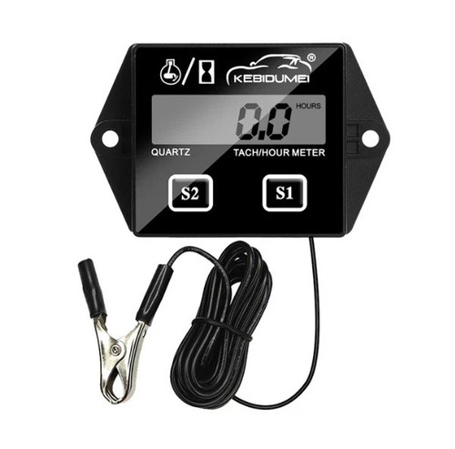 Inductive tachometer gauge