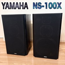 YAMAHA NS-100X Speaker Pair 3Way Bookshelf Tested Japan High Quality