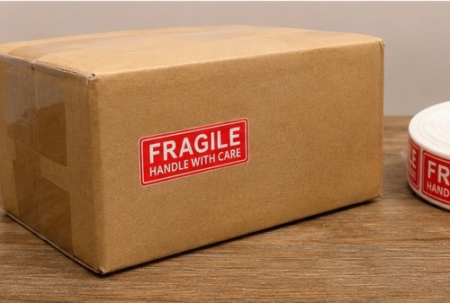 Fragile stickers 500 - ,