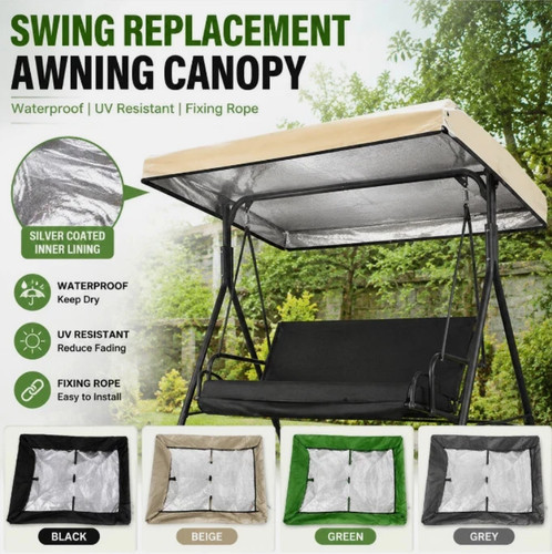 Replacement canopy for swing - canopy,
