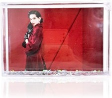 Pink Heart Glitter Floating